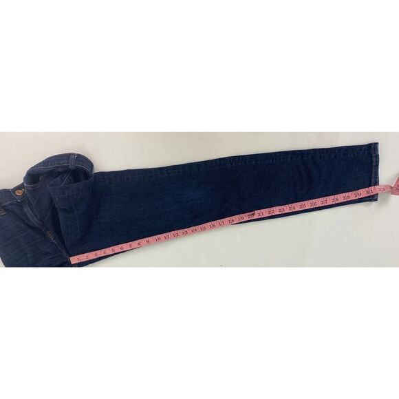 J. Crew Lookout High Rise Skinny Jeans Blue Denim High Waisted Tall - Size 29 T - Picture 5 of 10